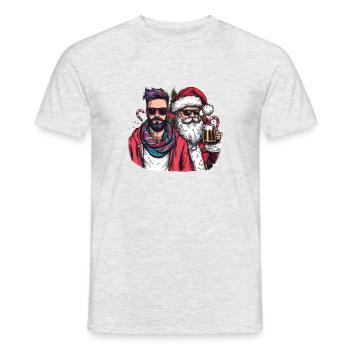 Bad Boys - Männer T-Shirt - Grau meliert - Vorne - AI Model Male 178 dark (178cm)