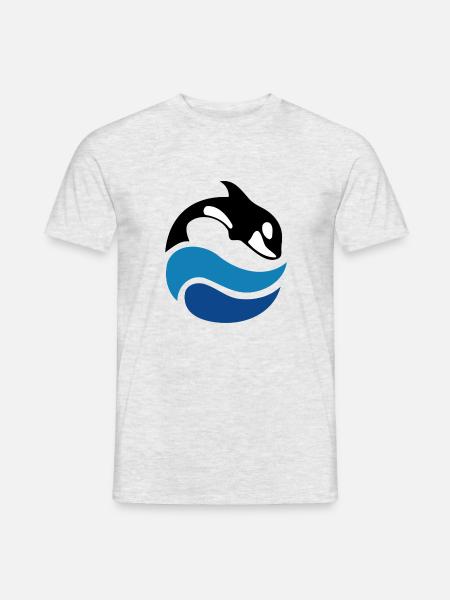 SeaWorld (Vintage) - Männer T-Shirt - Grau meliert