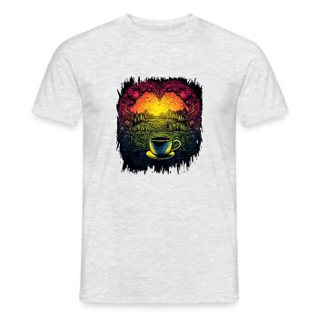 feminism lgbt 50th birthday jokes transgender - Men's T-Shirt - heather grey - Front - AI Model Male 178 dark (178cm)
