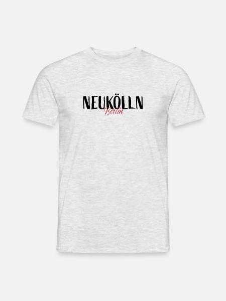 Neukölln - Männer T-Shirt - Grau meliert