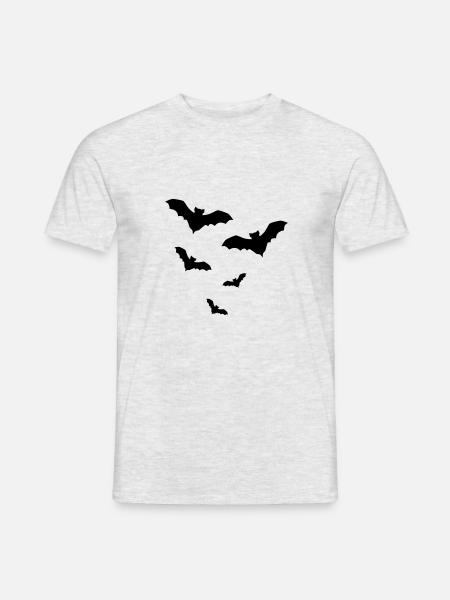 Bat bats - Men's T-Shirt - heather grey