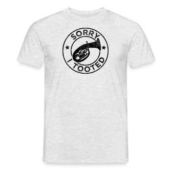 Baritone Horn Orchestra Musician Brass Music - Men's T-Shirt - heather grey - Front - AI Model Male 178 dark (178cm)