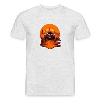 cars  4 - T-shirt homme - gris chiné - Devant - AI Model Male 178 dark (178cm)