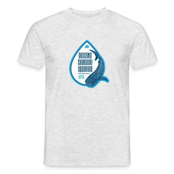 Okinawa Churaumi Aquarium – Japan - Männer T-Shirt - Grau meliert - Vorne - AI Model Male 178 dark (178cm)