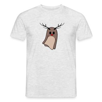 Christmas spirit - Men's T-Shirt - heather grey - Front - AI Model Male 178 dark (178cm)