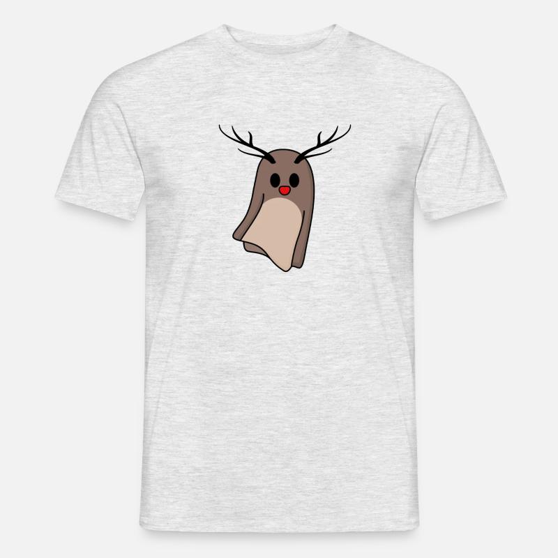 Weihnachtsgeist - Männer T-Shirt - Grau meliert