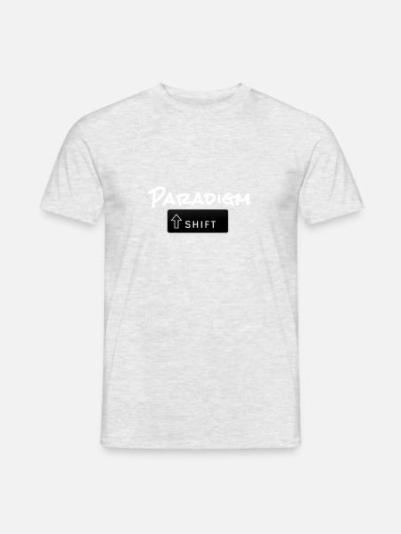 Paradigm Shift - Men's T-Shirt - heather grey