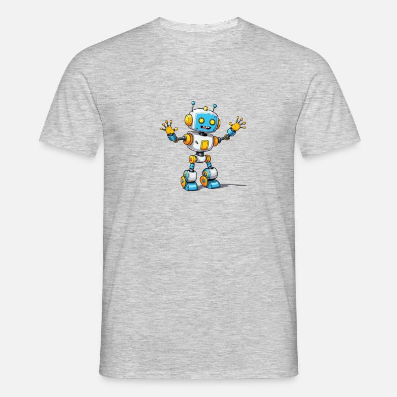 Motivation Algorithm - Männer T-Shirt - Grau meliert