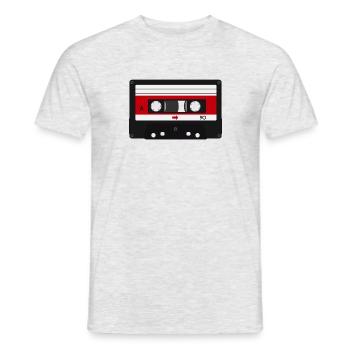 kasette - T-shirt homme - gris chiné - Devant - AI Model Male 178 dark (178cm)