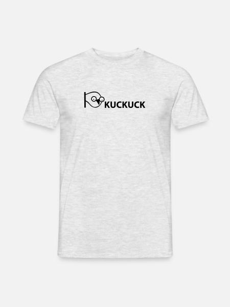 kuckuck - Männer T-Shirt - Grau meliert