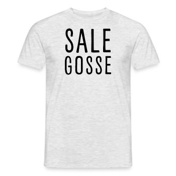 Dreckiges Kind - Männer T-Shirt - Grau meliert - Vorne - AI Model Male 178 dark (178cm)