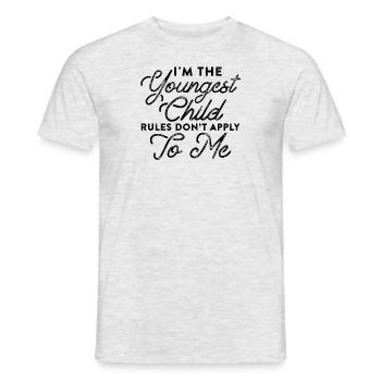 Family Kids Siblings Funny Gift Idea - Men's T-Shirt - heather grey - Front - AI Model Male 178 dark (178cm)
