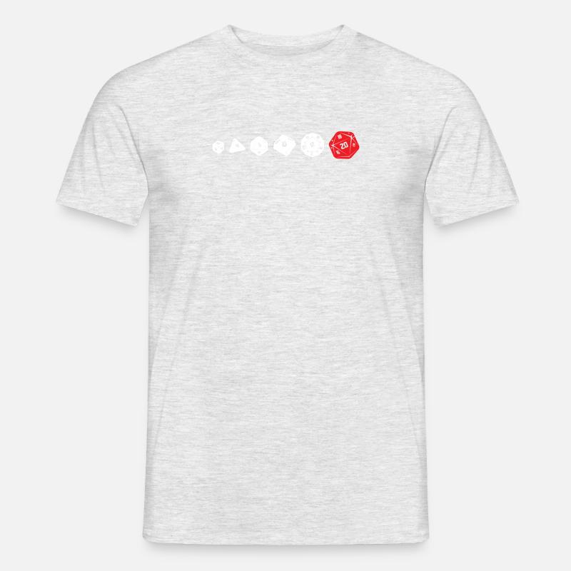 Sweater D20 DiceEvolution - Men’s T-shirt - heather grey