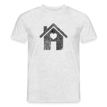 Client Propriétaire d’immeuble Chantier Construction de maison Construction de maison propre - T-shirt homme - gris chiné - Devant - AI Model Male 178 dark (178cm)