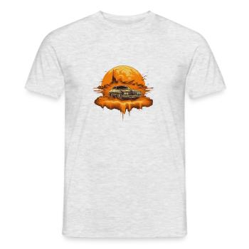 cars  2 - T-shirt homme - gris chiné - Devant - AI Model Male 178 dark (178cm)