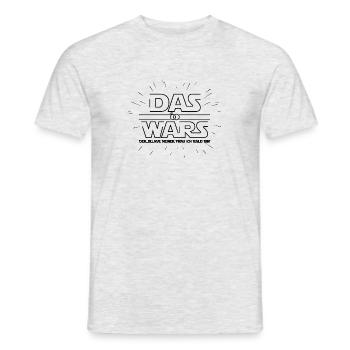 JGA Junggesellenabschied Das wars Bräutigam Mann - Männer T-Shirt - Grau meliert - Vorne - AI Model Male 178 dark (178cm)