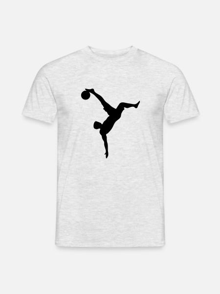 Soccer case retractor - Men's T-Shirt - heather grey