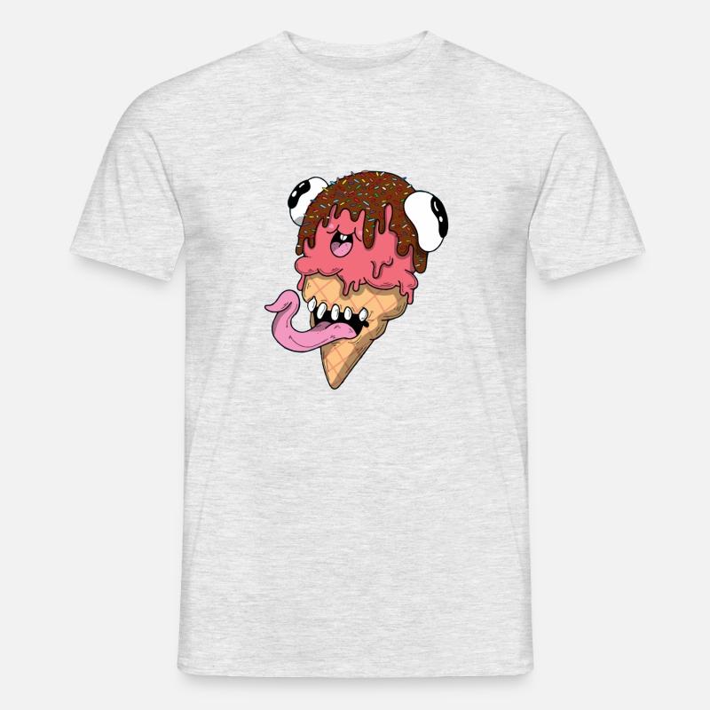 Eisprobe - Männer T-Shirt - Grau meliert