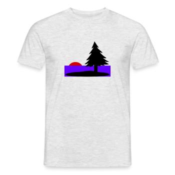 Christmas Island - Men's T-Shirt - heather grey - Front - AI Model Male 178 dark (178cm)