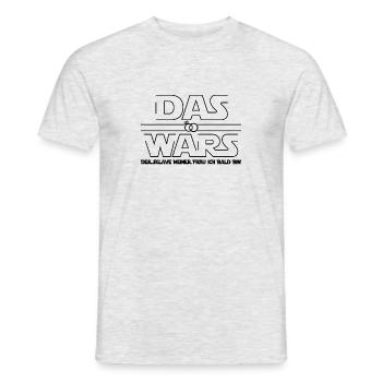 JGA Junggesellenabschied Das wars Bräutigam Mann - Männer T-Shirt - Grau meliert - Vorne - AI Model Male 178 dark (178cm)