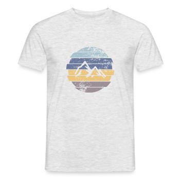 Berg - T-shirt homme - gris chiné - Devant - AI Model Male 178 dark (178cm)