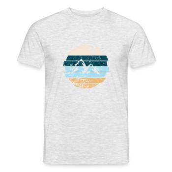 Berg - T-shirt homme - gris chiné - Devant - AI Model Male 178 dark (178cm)
