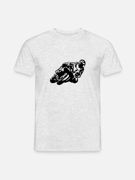 cb21_r1_superbike - T-shirt homme - gris chiné