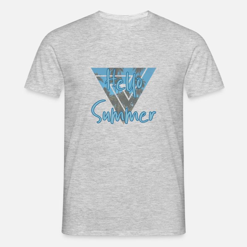 summer - Men's T-Shirt - heather grey