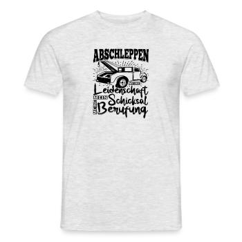 Abbschleppen Leidenschaft Schicksal - Männer T-Shirt - Grau meliert - Vorne - AI Model Male 178 dark (178cm)
