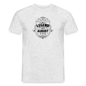Geschenke zum Geburtstag Jahrgang 1992 Vintage - Männer T-Shirt - Grau meliert - Vorne - AI Model Male 178 dark (178cm)