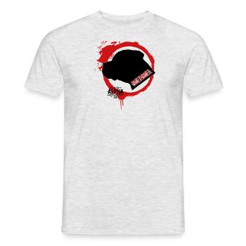South African Boerboel - Männer T-Shirt - Grau meliert - Vorne - AI Model Male 178 dark (178cm)
