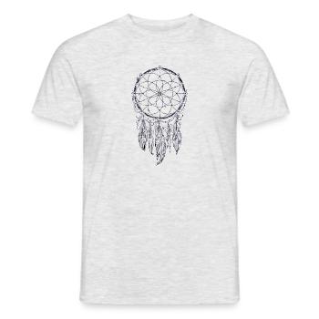 Rêveur de rêve T-shirt - T-shirt homme - gris chiné - Devant - AI Model Male 178 dark (178cm)