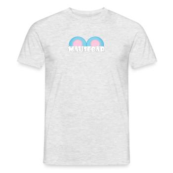 Kosename Mausebär Geschenkidee - Männer T-Shirt - Grau meliert - Vorne - AI Model Male 178 dark (178cm)