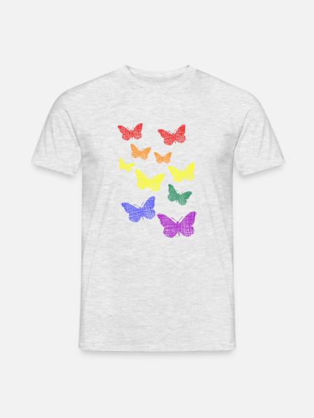 LGBTQ - Männer T-Shirt - Grau meliert
