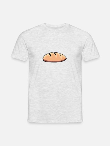 Bread Pain Bread T-Shirt Baker - Men's T-Shirt - heather grey