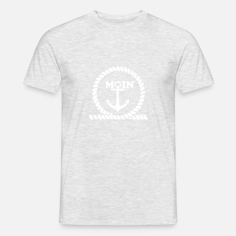 MOIN - Männer T-Shirt - Grau meliert