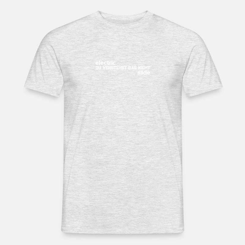 Linedance - Line Dancer Geschenk - Männer T-Shirt - Grau meliert