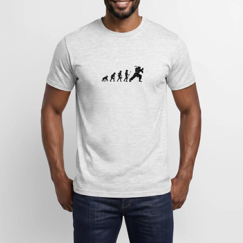 human evolution or hadouk Men’s T-shirt