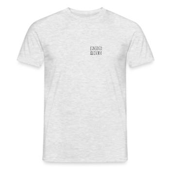 Limidid Ädischn | Franken für Franken - Männer T-Shirt - Grau meliert - Vorne - AI Model Male 178 dark (178cm)
