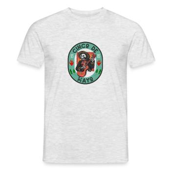 Cinco de Mayo Mexikanischer Feiertag Mexiko 05-05 - Männer T-Shirt - Grau meliert - Vorne - AI Model Male 178 dark (178cm)