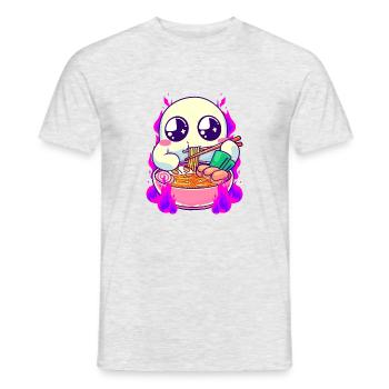 Halloween Kawaii Japanese Food Lover Funny Cute Gh - Men's T-Shirt - heather grey - Front - AI Model Male 178 dark (178cm)