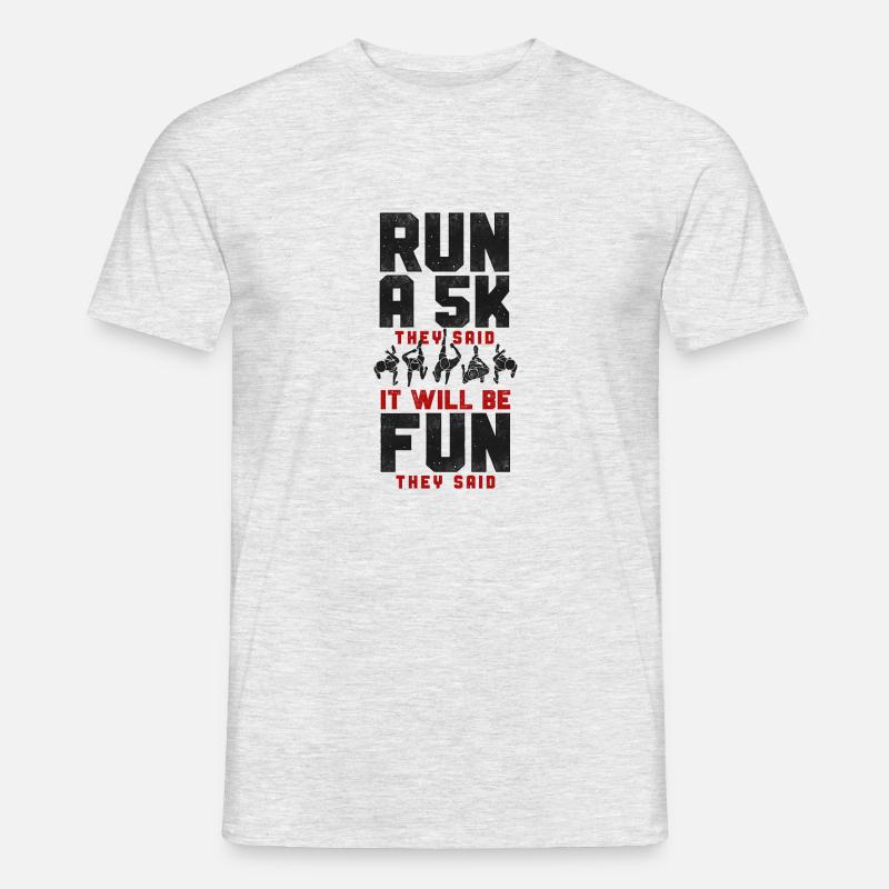 Running Runner Half Marathon - Men's T-Shirt - heather grey