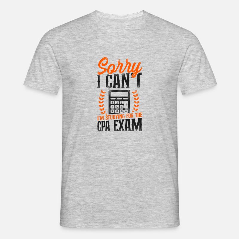 Comptable Comptable Comptable Comptabilité - T-shirt Homme - gris chiné