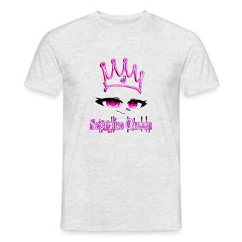 Scorpius queen girl - Men's T-Shirt - heather grey - Front - AI Model Male 178 dark (178cm)