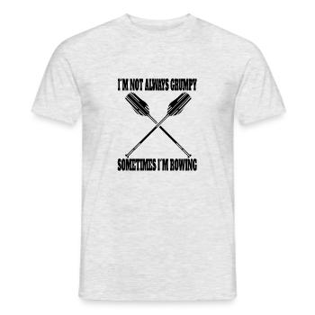 Rowers funny rowers rowing saying rowing club - Men's T-Shirt - heather grey - Front - AI Model Male 178 dark (178cm)