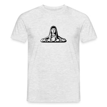Crystal Ball Fortune Teller - Men's T-Shirt - heather grey - Front - AI Model Male 178 dark (178cm)