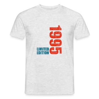 28e anniversaire Hommes Femmes 28 ans 1995 Drôle de cadeau - T-shirt homme - gris chiné - Devant - AI Model Male 178 dark (178cm)