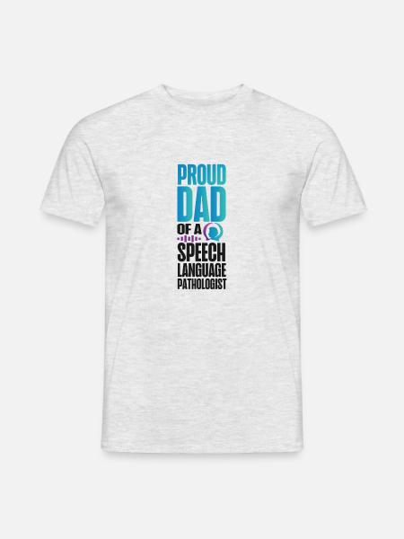Speech Therapist Therapy Assistant - Männer T-Shirt - Grau meliert