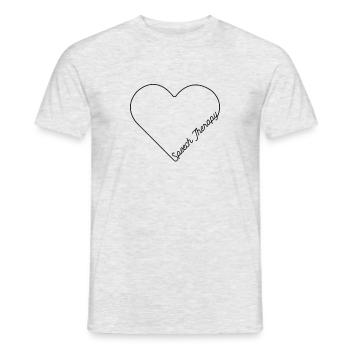 Speech Therapist Therapy Assistant - Men's T-Shirt - heather grey - Front - AI Model Male 178 dark (178cm)