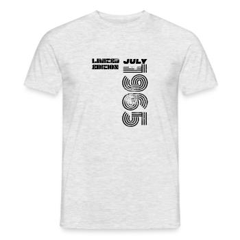 1965 - T-shirt homme - gris chiné - Devant - AI Model Male 178 dark (178cm)